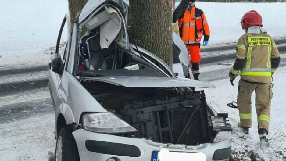 Wierzbięcin: Śmiertelny wypadek na drodze wojewódzkiej 144