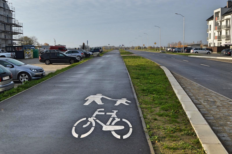 Stargard: Przybywa ścieżek rowerowych