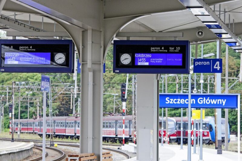 Szczecin: Wiemy, co jest przyczyną majowego ograniczenia ruchu na stacji Szczecin Główny