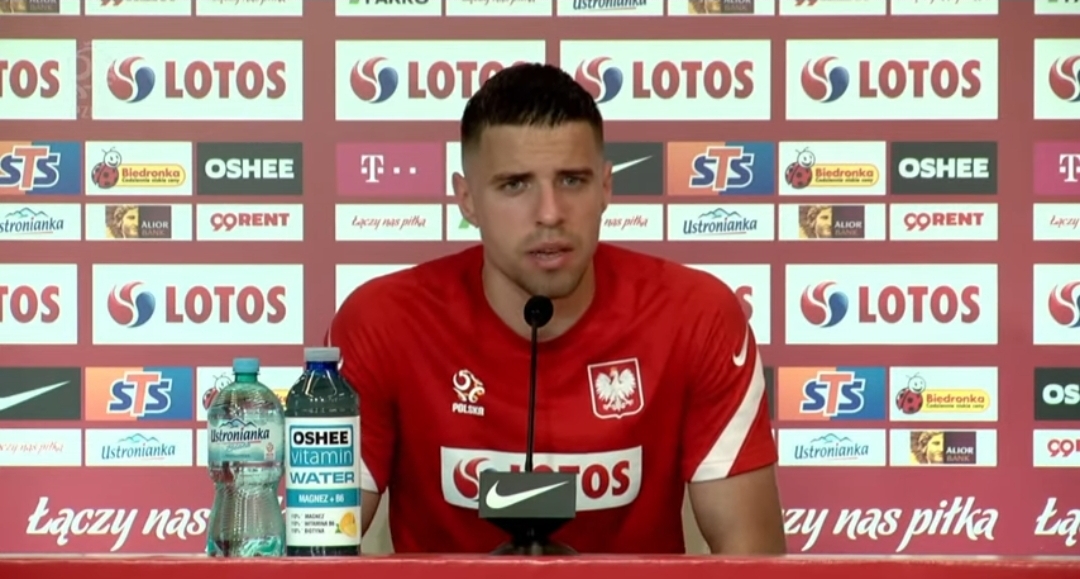 Jan Bednarek przed spotkaniem z Hiszpanią