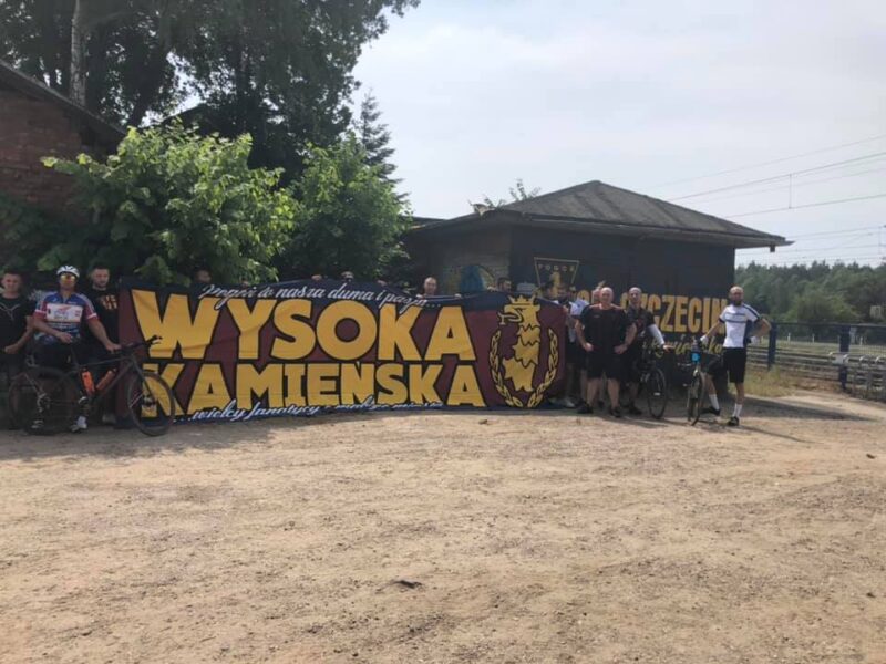 I rowerowy rajd kibiców Pogoni Szczecin