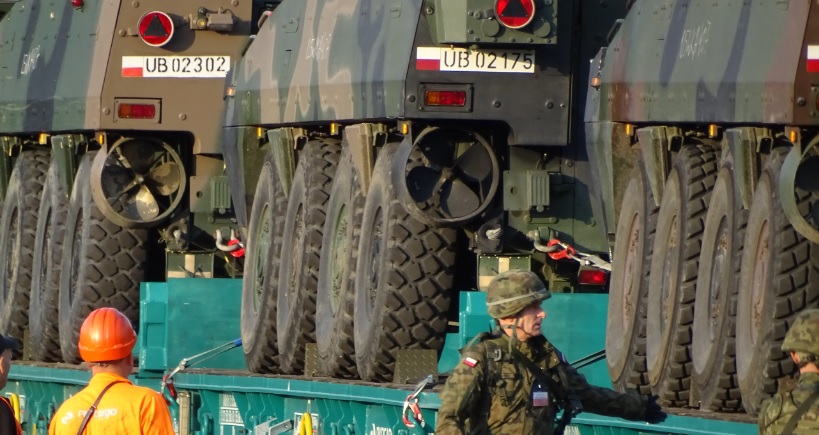 12 Dywizja Zmechanizowana jedzie na ćwiczenia na wschodnią granicę