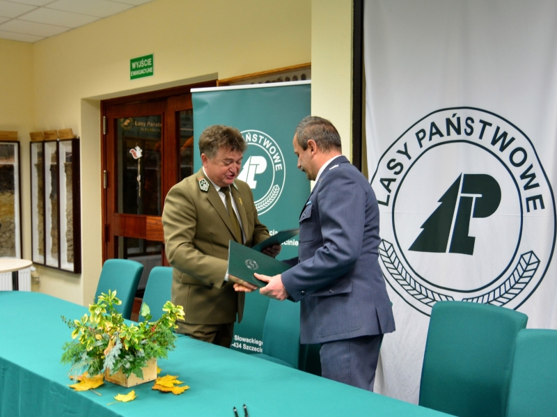 Współpraca pomiędzy Lasami Państwowymi a Służbą Więzienną