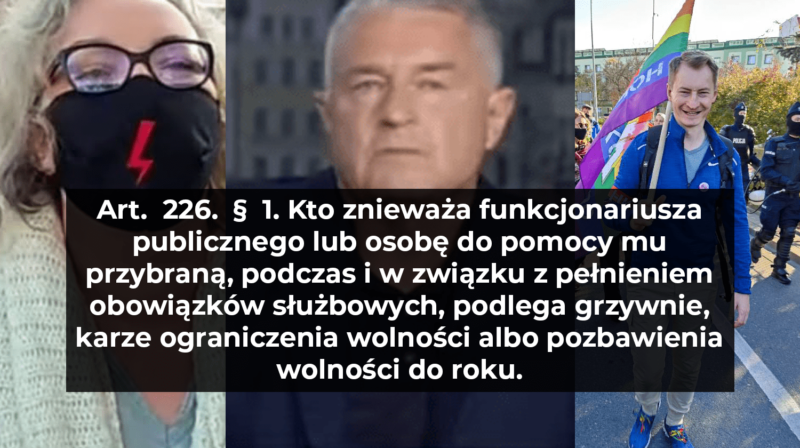 BRONIMY POLSKIEGO MUNDURU. Celebryci i aktywiści trafią pod sąd?