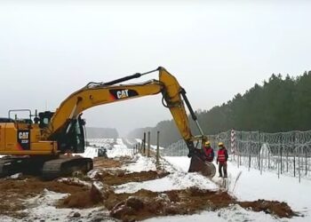 Rozpoczęto budowę muru na granicy polsko-białoruskiej
