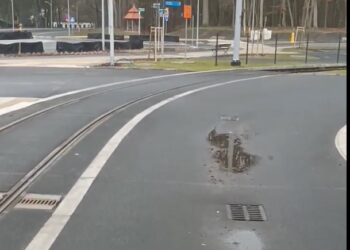 Szczecin: Błędy na węźle Głębokie powodują opóźnienia i korki