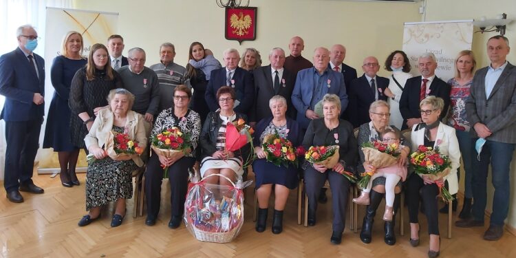 Dziesięć małżeństw z Golczewa odznaczonych medalami