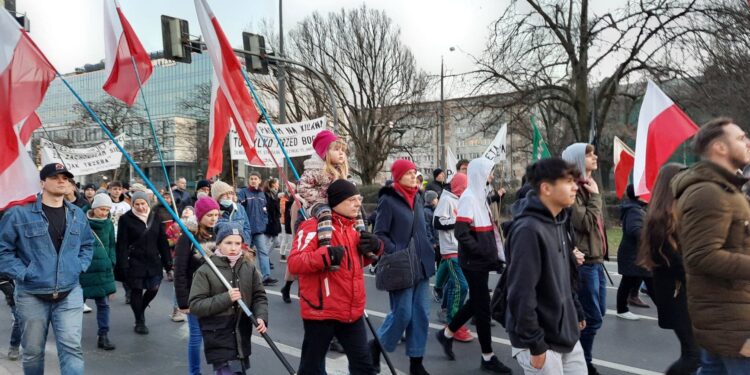 Marsz ,,Żołnierzy Wyklętych” przeszedł ulicami Szczecina