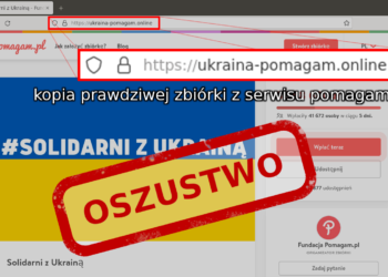 UWAGA! Oszuści wykorzystują sytuację na Ukrainie, by wyłudzić pieniądze