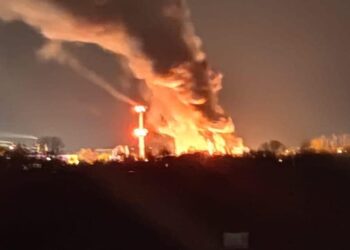 Milionowe straty po nocnym pożarze w Goleniowie