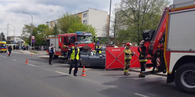 W Dzień Strażaka wjechał w wóz strażacki jadący na interwencję