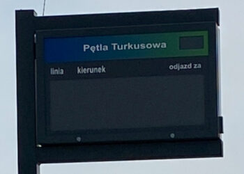 Szczecin: znów awaria tablic przy pętli Turkusowa