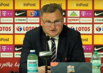 Czesław Michniewicz zaskoczył na konferencji prasowej. Reprezentacja Polski okradziona!