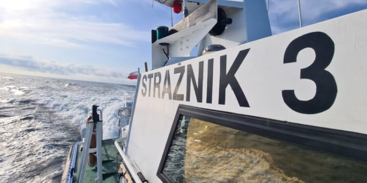 Zgubili holowany dźwig na Morzu Bałtyckim