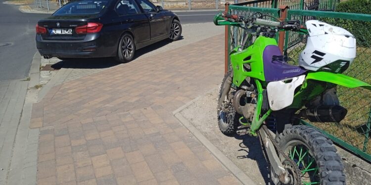 Złapano pijanego motocyklistę, bez uprawnień, przeglądu technicznego i ubezpieczenia