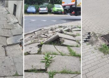 Szczecin: Fatalny stan chodników w mieście. O tragedię łatwo na każdym kroku!
