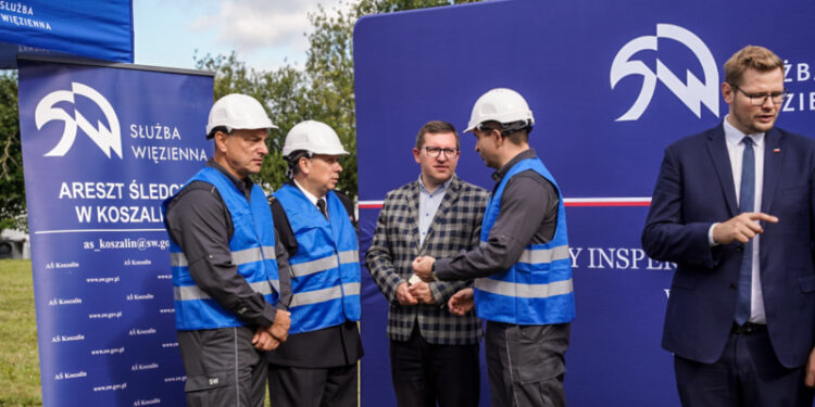 Nowe pawilony w Zakładzie Karnym w Koszalinie