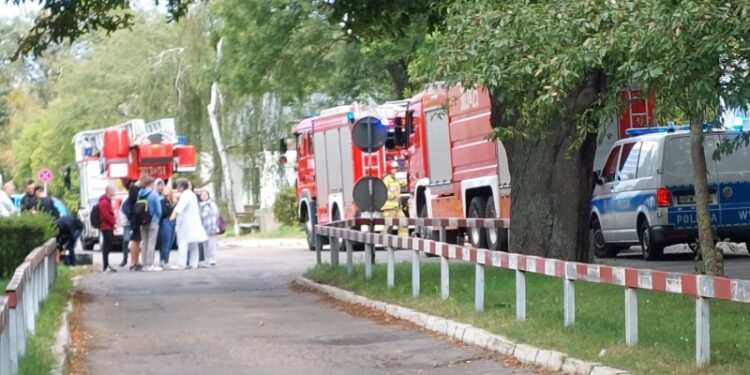 Pożar w „samochodówce” przy Klonowica