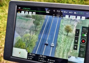 Sławno: 10 kierowców ukaranych mandatami dzięki… dronowi policyjnemu