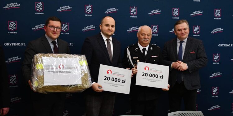 60 tys. zł trafiło do strażaków ochotników w powiecie gryfińskim!