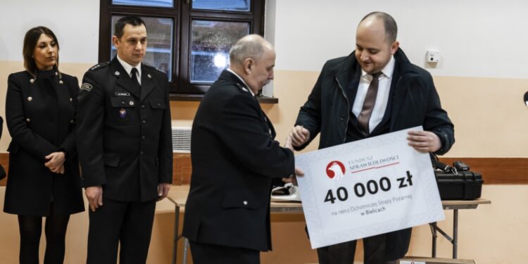 40 tysięcy złotych trafiło z Funduszu Sprawiedliwości do OSP Bielice
