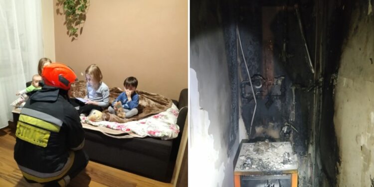 Samotna matka pięciorga dzieci zmaga się z nowotworem. Teraz straciła mieszkanie w pożarze