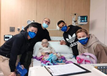 Robert Lewandowski odwiedził w szpitalu ciężko chorą 5-latkę z Połczyna-Zdroju!