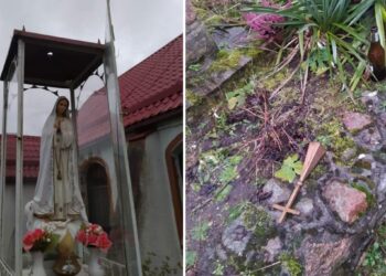 Profanacja figury Matki Boskiej. Sołtys wyznaczył nagrodę za wskazanie sprawcy