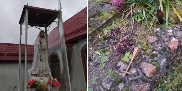 Profanacja figury Matki Boskiej. Sołtys wyznaczył nagrodę za wskazanie sprawcy