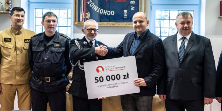 50 tys. zł trafiło do OSP w Brzózkach! „To dla nas bardzo ważna pomoc”