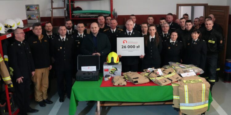 26 tysięcy złotych z Funduszu Sprawiedliwości trafiło do strażaków ochotników z Rurzycy w gminie Goleniów