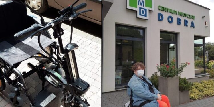 Złodziej ukradł niepełnosprawnemu przystawkę elektryczną do wózka inwalidzkiego