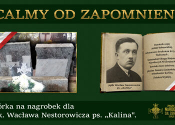 Grób Bohatera pękł na pół. Walka o godne upamiętnienie ppłk Wacława Nestorowicza „Kaliny”