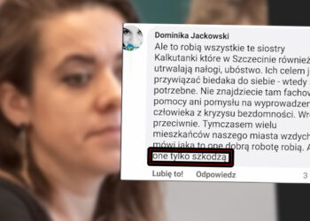 Radna Dominika Jackowski atakuje siostry pomagające bezdomnym. Matecki odpowiada: – powinni Cię wypierdzielić!
