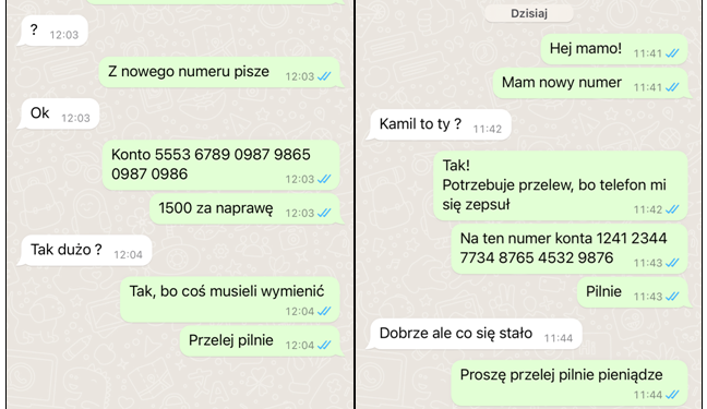 „Mamo, zrób mi przelew. To pilne”. Uważaj na oszustów podszywających się pod dzieci!
