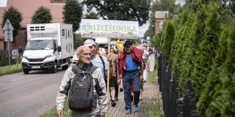 Rurzyca ciepło przywitała pielgrzymów! „To dla nas wielkie przeżycie”