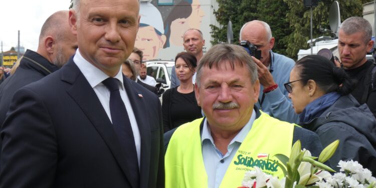 Andrzej Duda w Szczecinie. Obchody 43. rocznicy podpisania Porozumień Sierpniowych