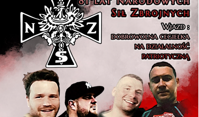 Koncert patriotyczny z okazji 81. rocznicy powstania Narodowych Sił Zbrojnych