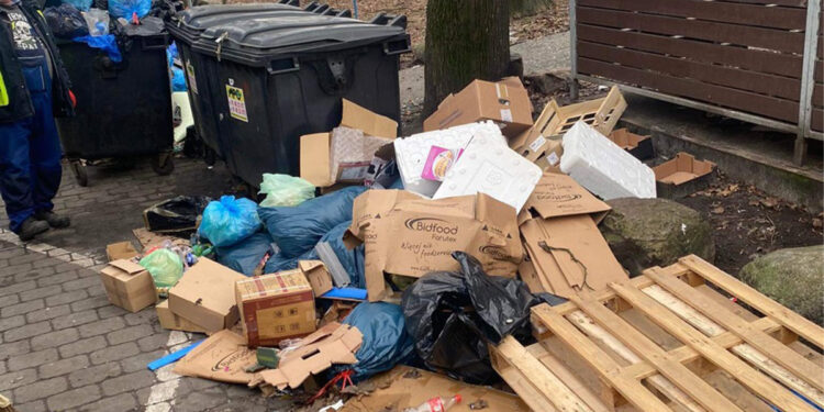 Problem dzikich wysypisk w Szczecinie. Radny zwrócił uwagę prezydentowi Krzystkowi