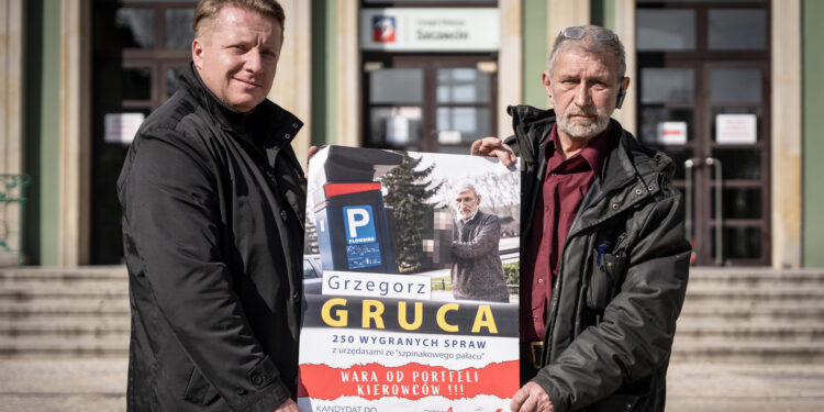 „Pogromca fotoradarów” poparł Grzegorza Grucę w wyborach