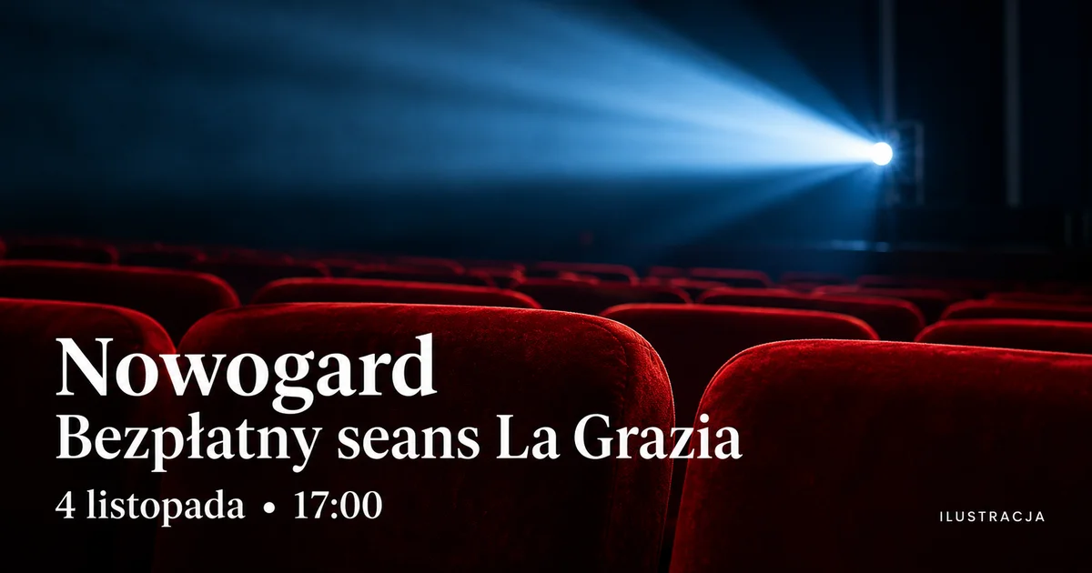 Nowogard: bezpłatny seans „La Grazia” 4 listopada w bibliotece