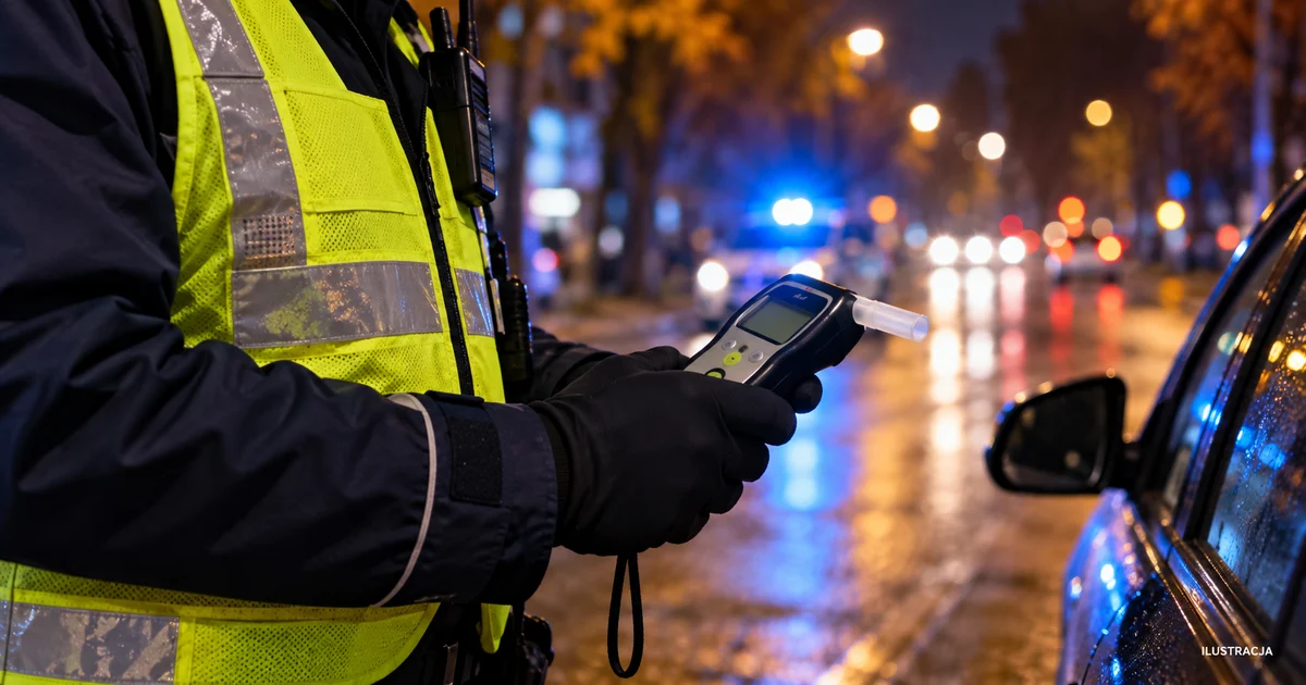 Szczecin: 3 kierujących po alkoholu. Jeden spowodował nocną kolizję